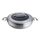 Scanpan Ctx 12.75 Inch Nonstick Chef's Pan, 5.25 Quart, Stainless Steel New. Price: $199.95.