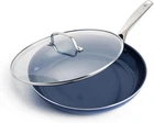 9.5 And 11" Frying Pan Skillet Set, Diamond Infused Pfas & Pfoa-free Ceramic No New. Price: $83.14.