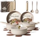 Carote Ceramic Cookware Set Nonstick, 14PCS Pots And Pans Non-toxi New. Price: $199.99.