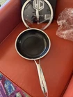 Hardly Used Open Box Hexclad Hybrid 8 Nonstick Frying Pan Tempered Glass Lid New. Price: $59.00.