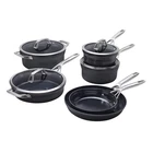 Zwilling Motion Ceramic Hard Anodized 10-PC Aluminum Nonstick Cookware Set New. Price: $399.95.