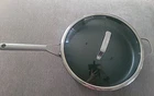 Ninja Foodi Neverstick Non-stick 5 QT/4.7L Saute Pan With Glass Lid Induction Used. Price: $85.00.