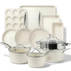 Gotham Steel 15PC Hammered Ceramic Nonstick Cookware Set New. Price: $209.99.