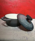 Smith Clark Ironworks 1-QUART Dutch Oven Enameled Cast Ombre Gray Exc Cond. Used. Price: $18.19.