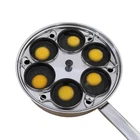 6 Cups Egg Poacher Pan - Stainless Steel Poached Cooker Perfect New. Price: $55.99.