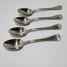One Perle Couzon France Teaspoon 6 3/8 Stainless 18/10 Beaded Flatware Used. Price: $19.95.