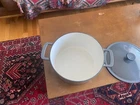 Figmint Enamel Dutch Oven 7.5QT Gray New. Price: $39.00.