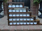 Bluegrass Pantry Spice Rack Inspired By Martha Stewart With 30 Jars New. Price: $160.00.
