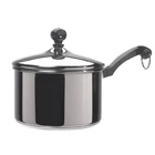 Farberware Classic Stainless Steel Covered Saucepan 2 Qt New. Price: $43.98.