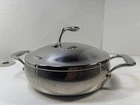 Tupperware Chef Series 3 Qt 2.8 Stainless Steel Non-stick Pot With Lid Used. Price: $29.99.