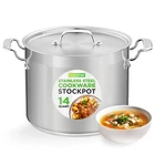 Nutrichef 14-PIECE Cookware Set Nonstick Copper, Induction, Stainless Steel New. Price: $121.99.
